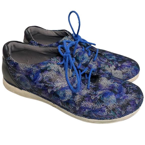 Alegria Shoes - Alegria Womens Essence Winter Garden ESS-314 Blue Sneaker Shoes Size 42 Comfort
